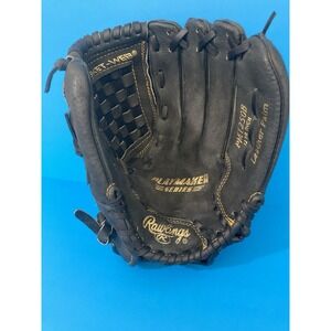 Rawlings Playmaker PM1250B 12.5" Baseball Glove RHT Leather Palm Black